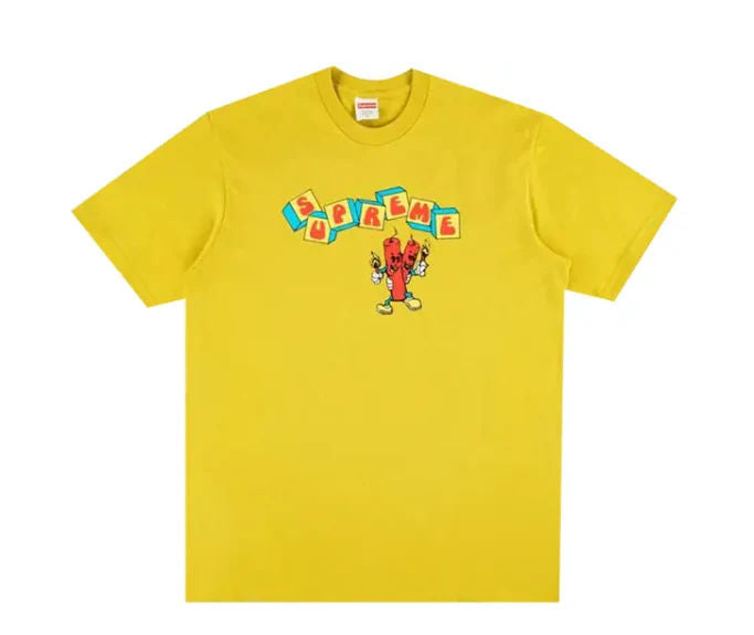 Supreme Dynamite Tee Acid Yellow