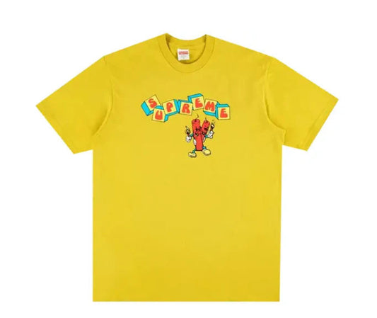 Supreme Dynamite Tee Acid Yellow