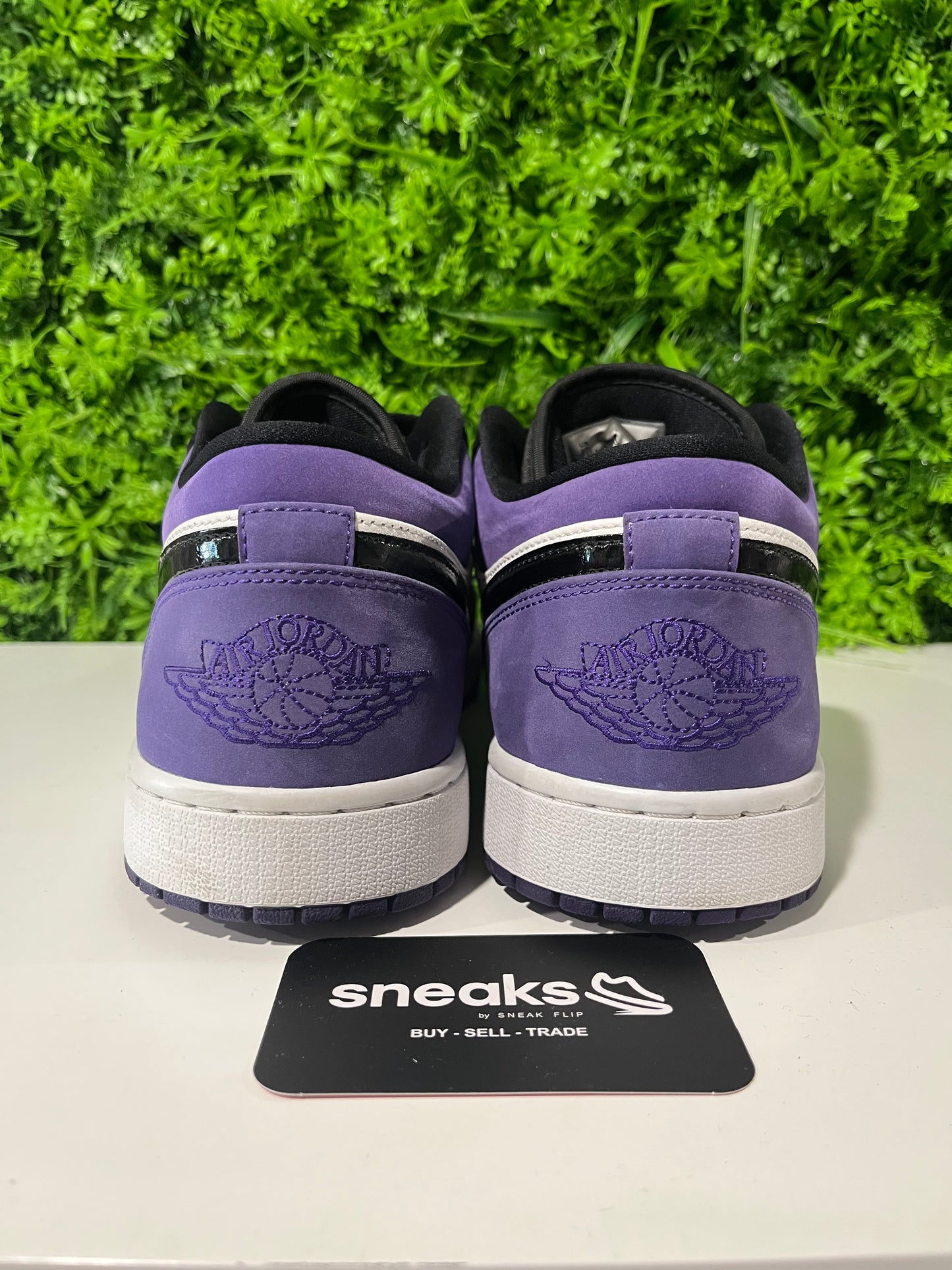 USED Air Jordan 1 Low Court Purple 553558-125 SIZE 13M NO BOX