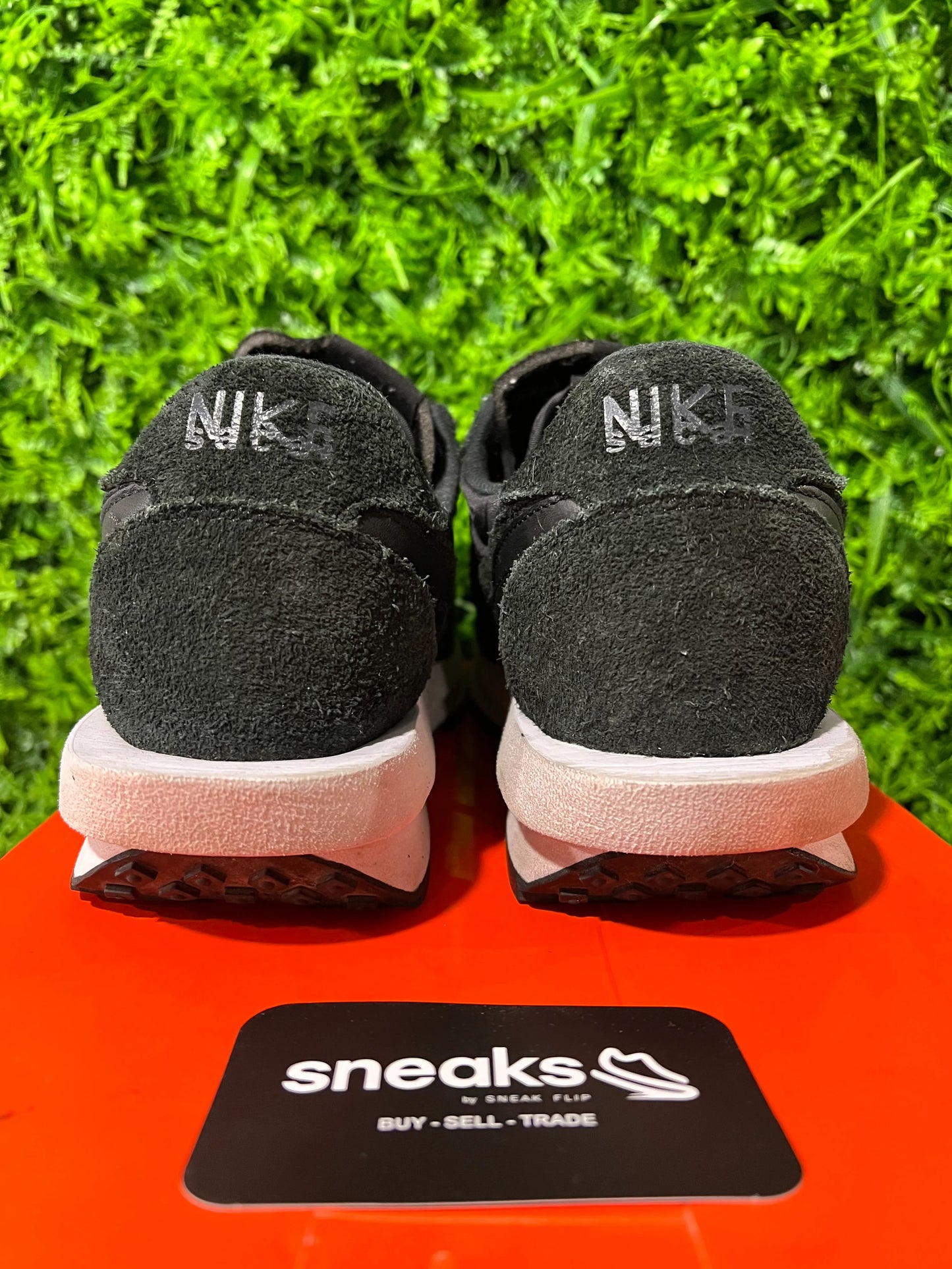 Nike LD Waffle sacai Black Nylon - Used