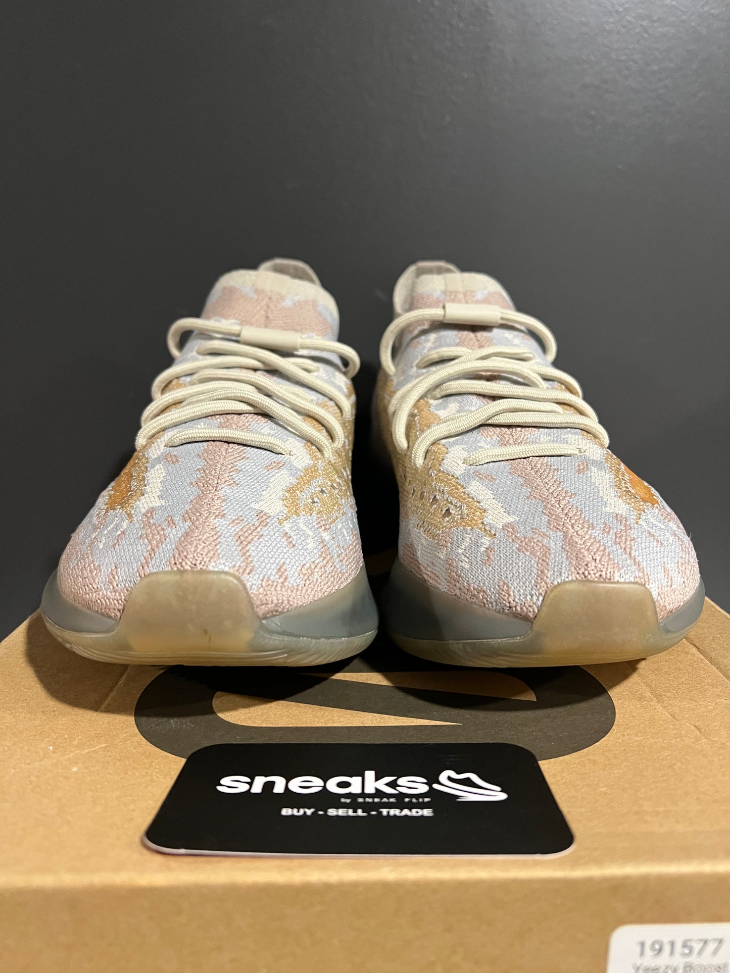 USED Yeezy Boost 380 Pepper Non-Reflective FZ1269 SIZE 10.5M OG ALL AG25-271