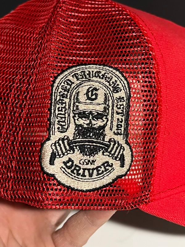 Godspeed Forever Trucker Hat Red/Blue