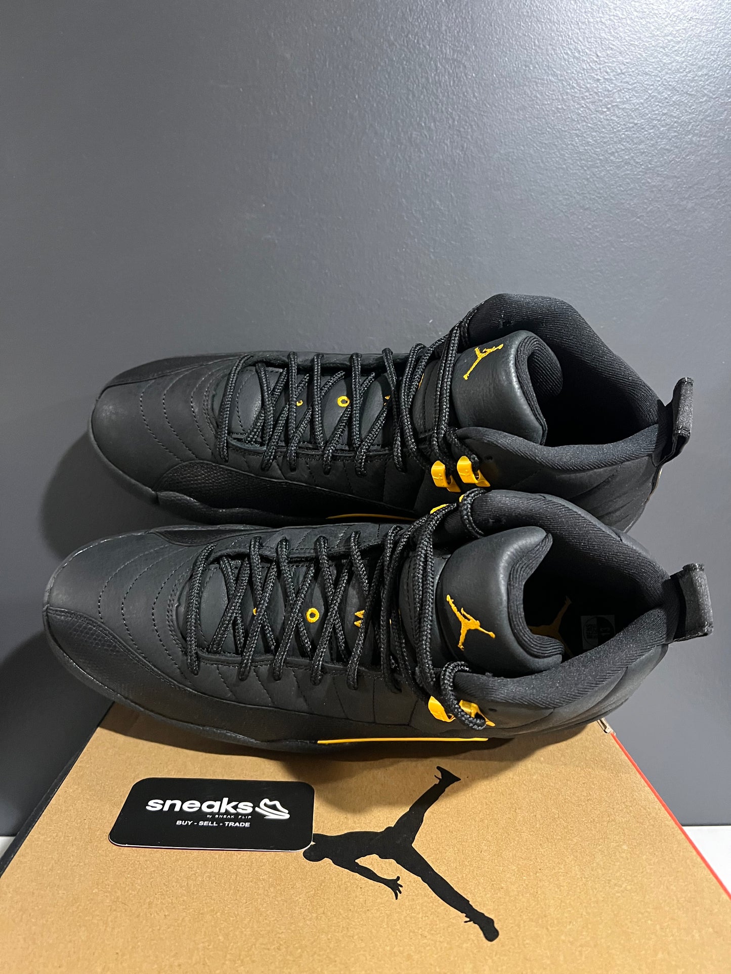 NEW Air Jordan 12 Retro Black Taxi CT8013-071 SIZE 13M OG ALL AG25-238