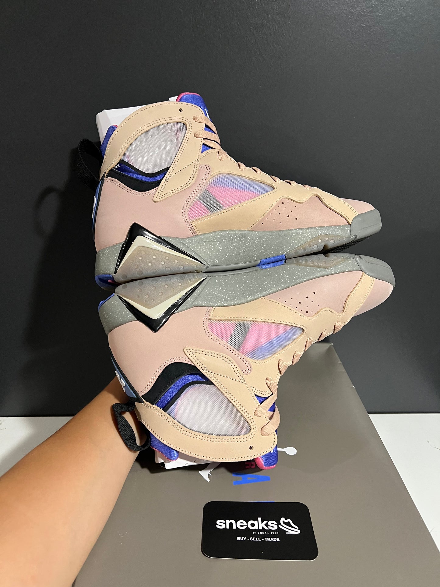 USED Air Jordan 7 Retro SE Sapphire DJ2636-204 SIZE 11M OG ALL AG25-306