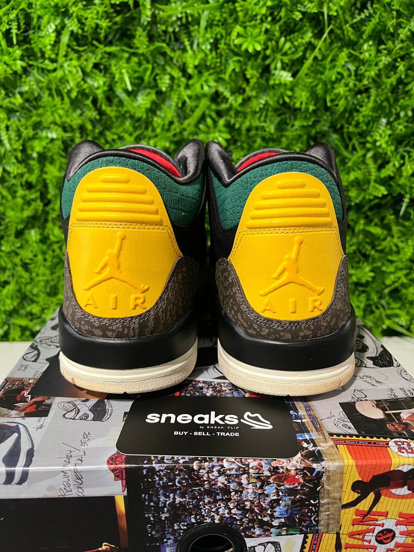 USED Air Jordan 3 Retro SE Animal Instinct 2.0 CV3583-003 SIZE 11M OG ALL