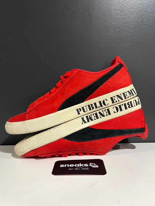 SIZE 8M Puma Clyde Public Enemy 1 - USED NO BOX