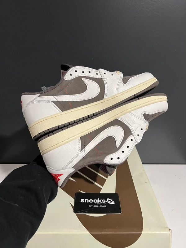 NEW SIZE 10.5M Jordan 1 Retro Low OG SP Travis Scott Reverse Mocha - New (DAMAGED BOX LID)