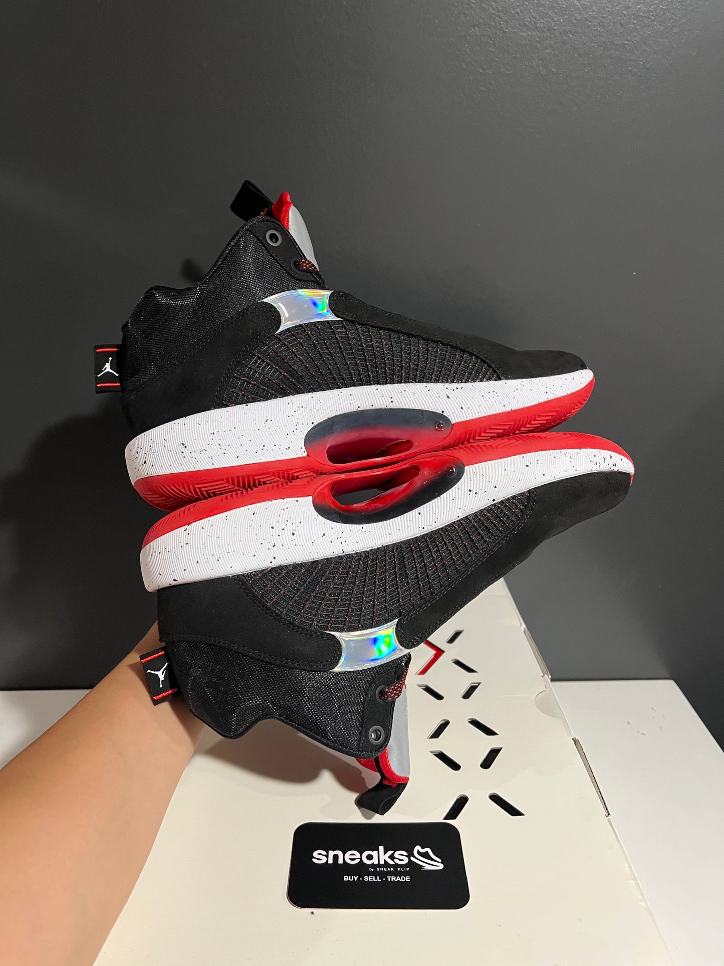 USED Air Jordan 35 PF Bred CQ4228-030 SIZE 11M OG ALL AG25-60