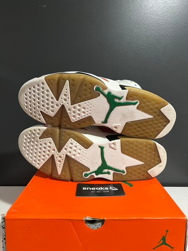 USED SIZE 12M Jordan 6 Retro Gatorade Like Mike White - Used