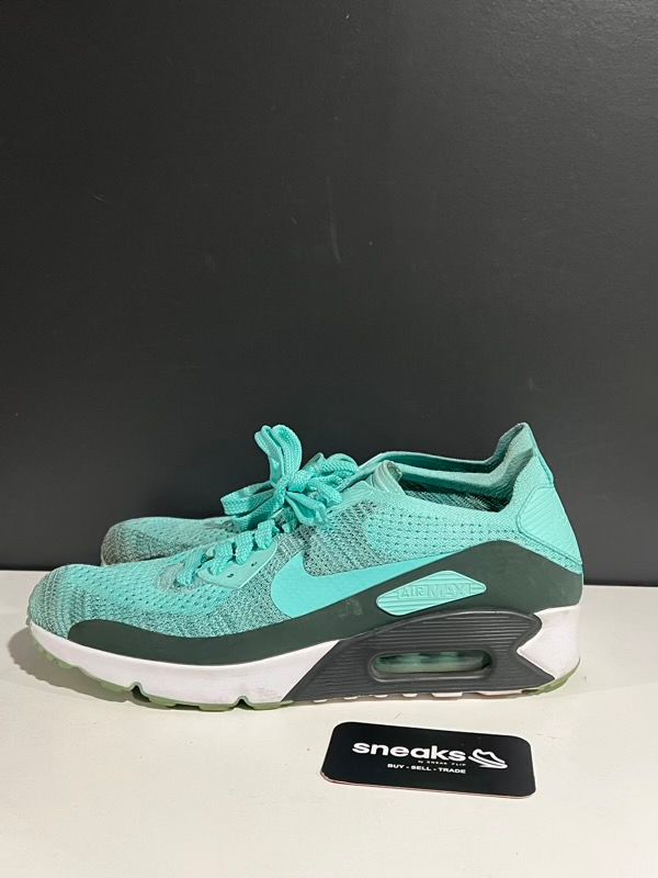 Nike Air Max 90 Ultra 2.0 Flyknit Hyper Turquoise Hyper Turquoise - USED NO BOX