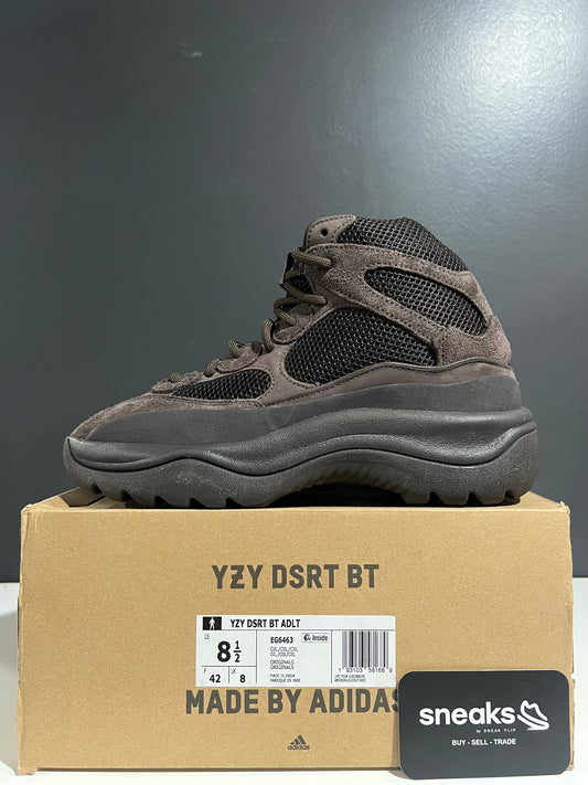 USED Yeezy Desert Boot Oil EG6463 SIZE 8.5M OG ALL AG25-203