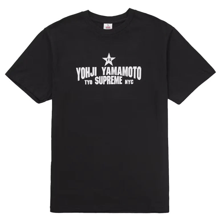 Supreme Y's by Yohji Yamamoto Star Tee Black