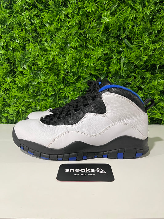USED Air Jordan 10 Retro Orlando 2018 310805-108 SIZE 9M NO BOX