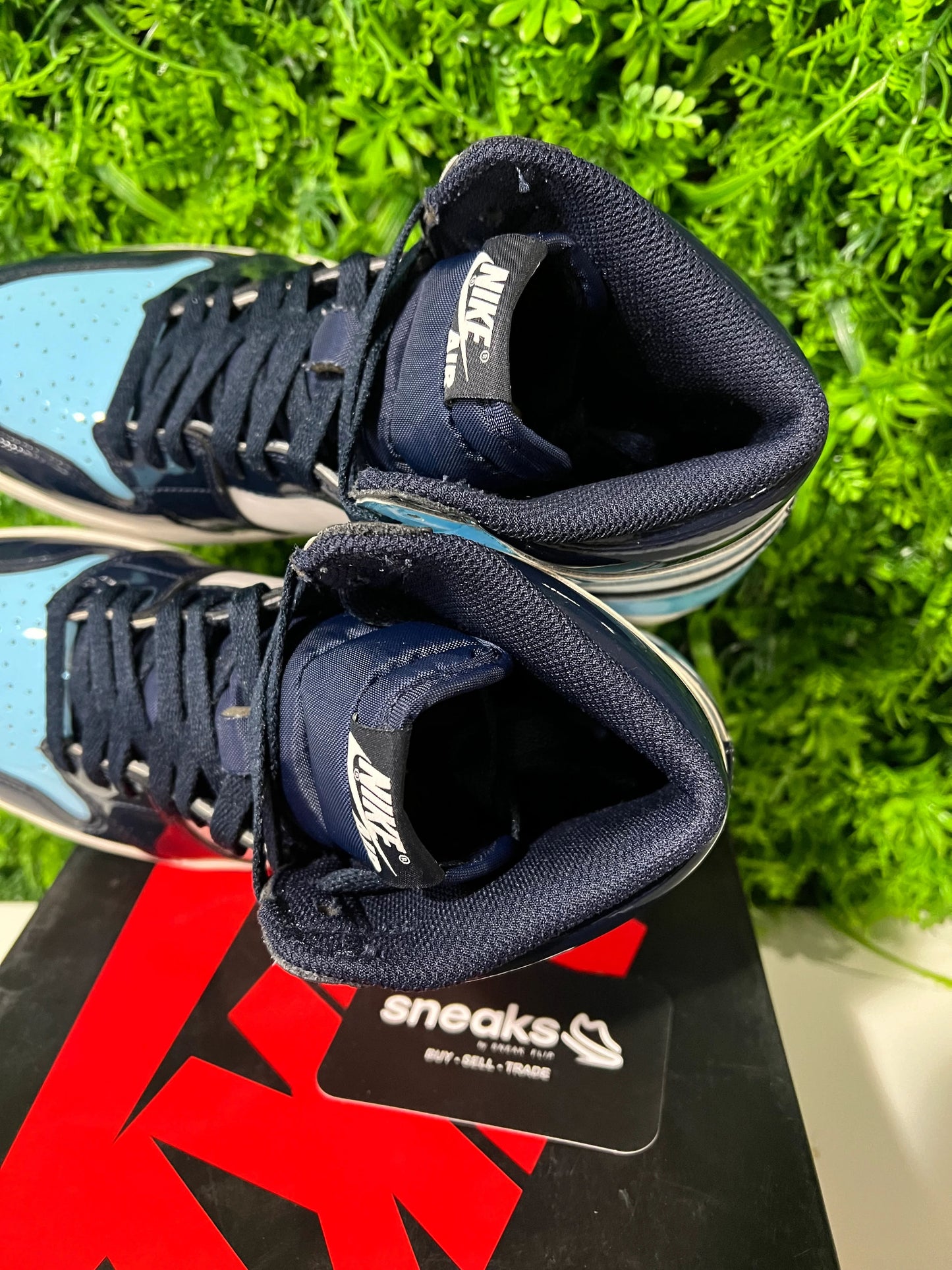 Jordan 1 Retro High UNC Patent (Women's) - Used