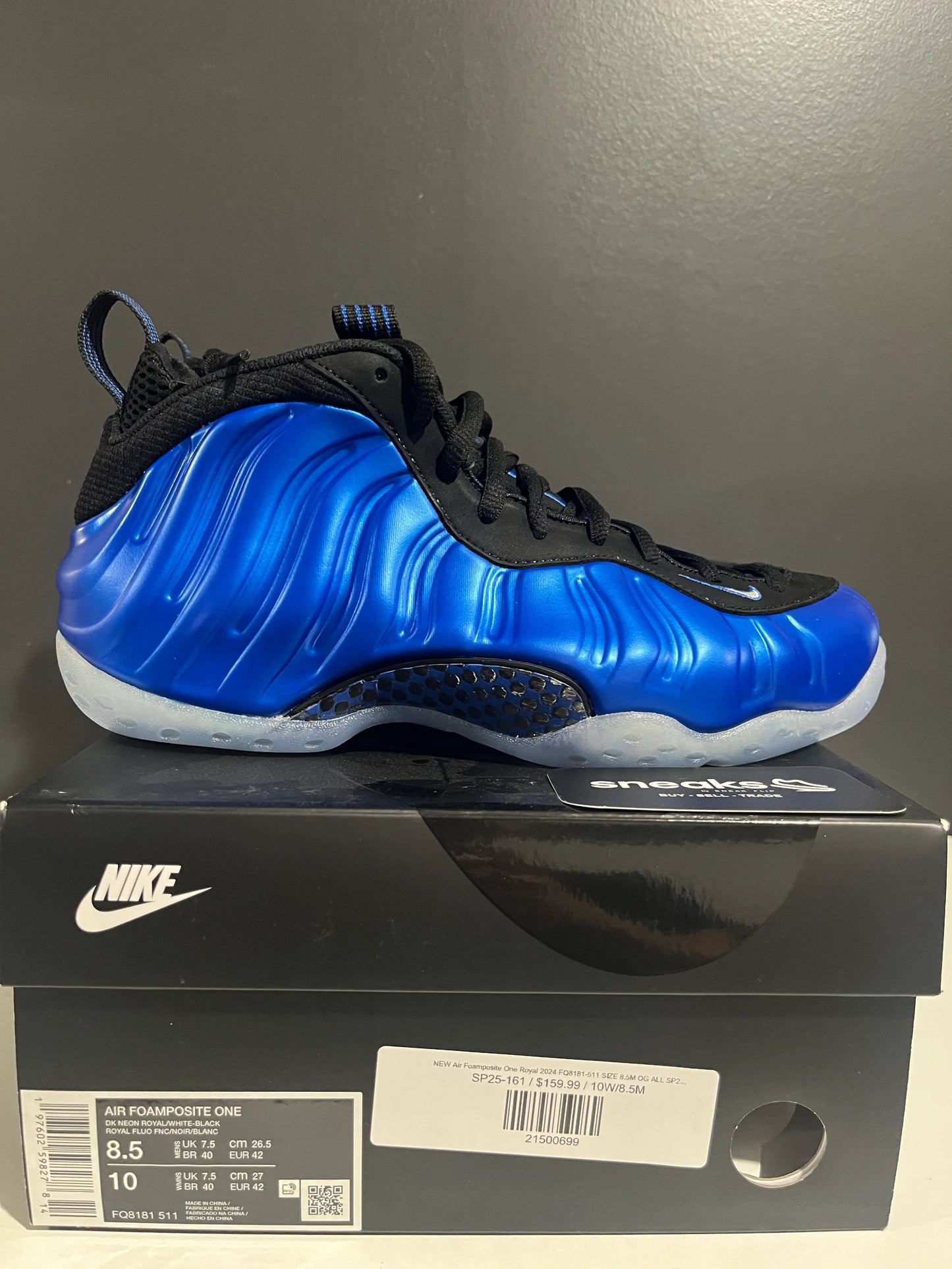 Nike Air Foamposite One International Blue