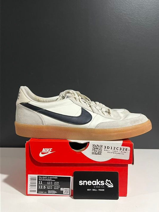 USED SIZE 11M Nike Killshot 2 Leather Sail Oil Grey Gum - Used