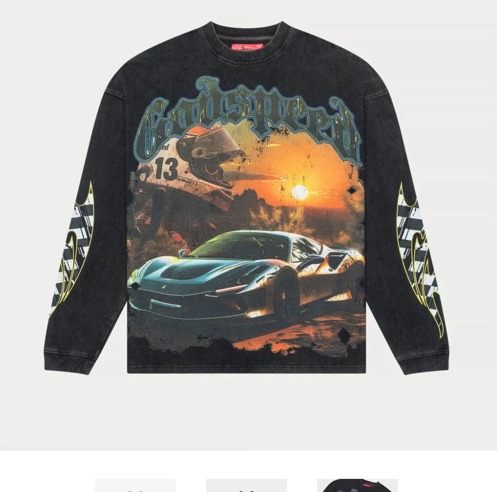 Godspeed Sunset Drift LS Black