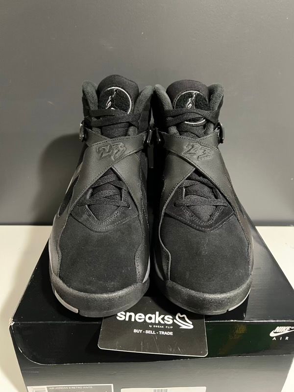 NEW SIZE 13M Jordan 8 Retro Winterized Gunsmoke