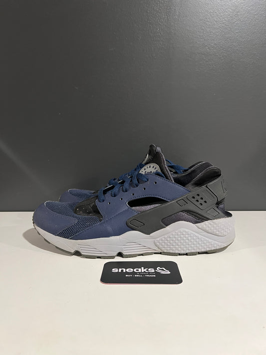 USED Air Huarache Midnight Navy 318429-409 SIZE 11M NO BOX AG25-105