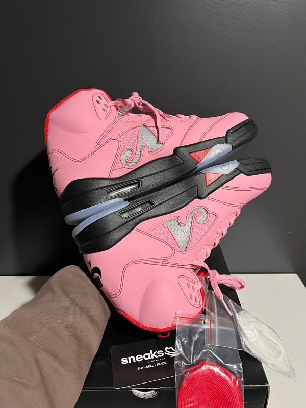 NEW SIZE 10M Jordan 5 Retro Awake NY Arctic Pink