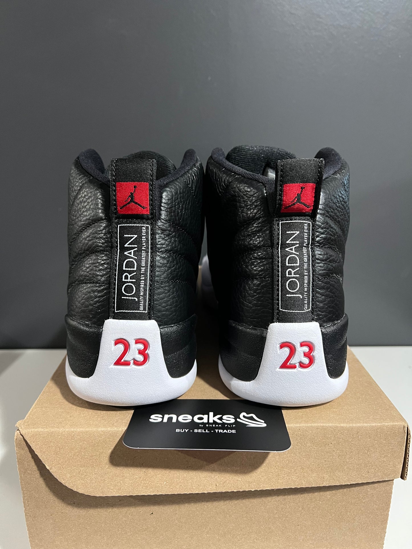 USED Air Jordan 12 Retro Playoff 2022 CT8013-006 SIZE 10.5M NO BOX JY25-101