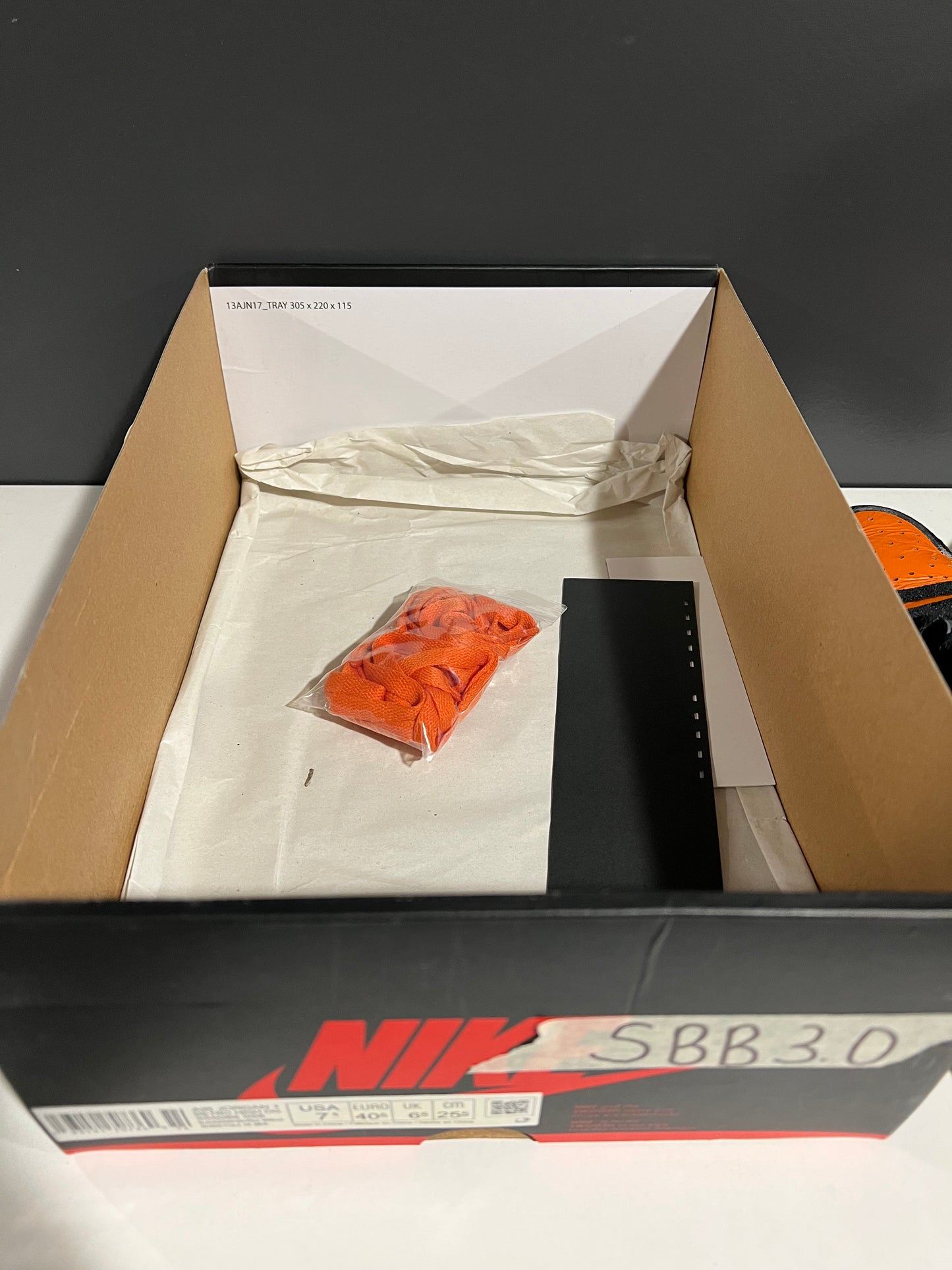 USED Air Jordan 1 Retro High OG Shattered Backboard 3.0 555088-028 SIZE 7.5M OG ALL AG25-378