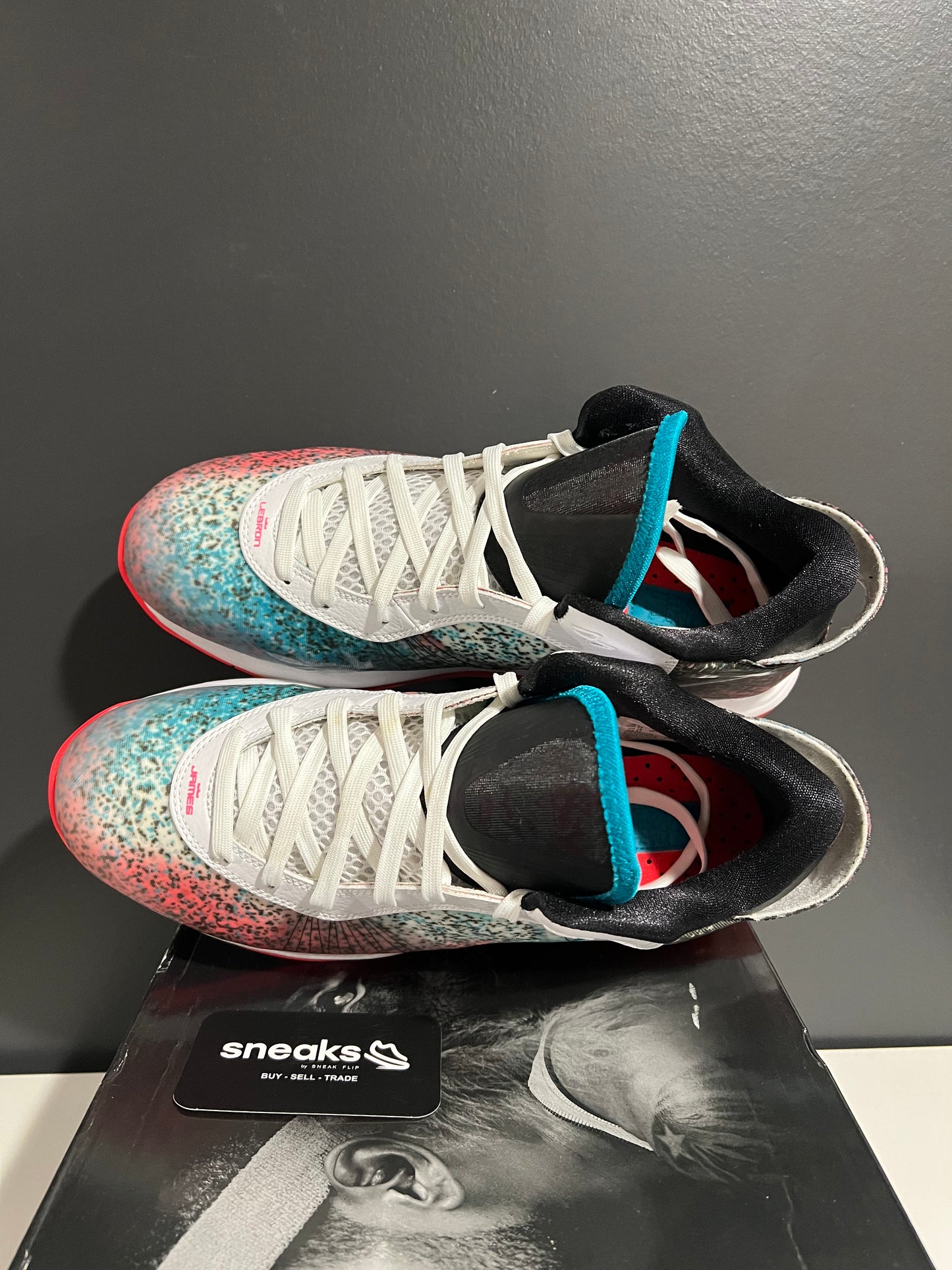 USED LeBron 8 V/2 Low Retro Miami Night 2021 DJ4436-100 SIZE 10M OG ALL AG25-265