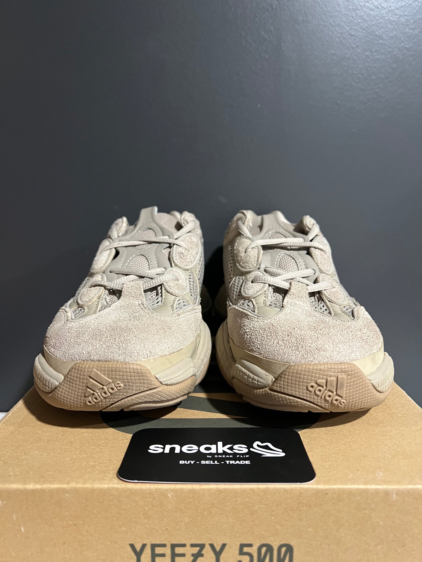 USED Yeezy 500 Taupe Light GX3605 SIZE 10M OG ALL AG25-267