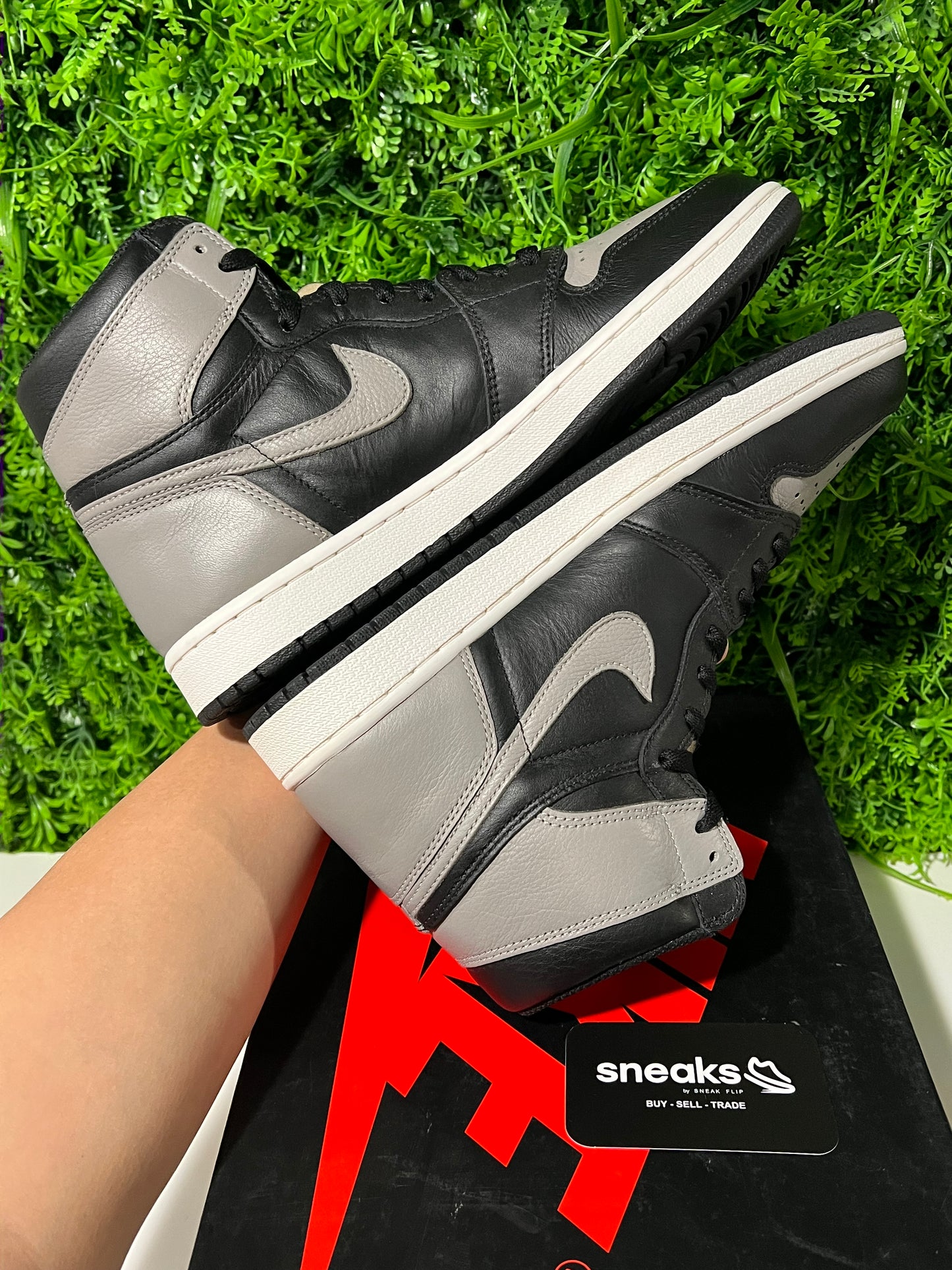 USED Air Jordan 1 Retro High OG Shadow 2018 555088-013 SIZE 10M OG ALL