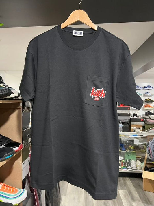 Kith Tokyo/Osaka Exclusive Black Red T-Shirt
