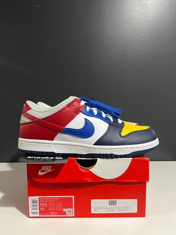 NEW SIZE 10.5M Nike Dunk Low QS CO.JP What The (2024)