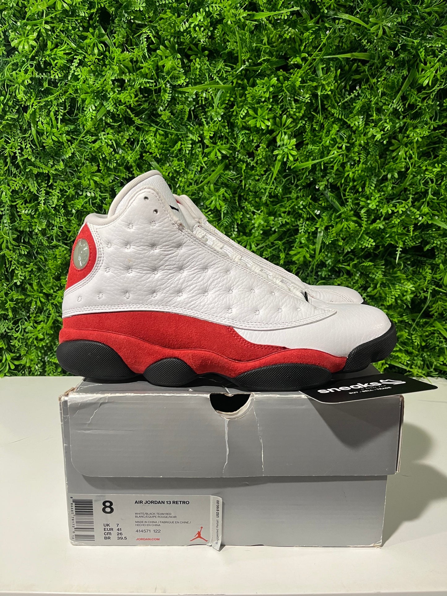 USED Air Jordan 13 Retro Chicago 2017 414571-122 SIZE 8M OG ALL