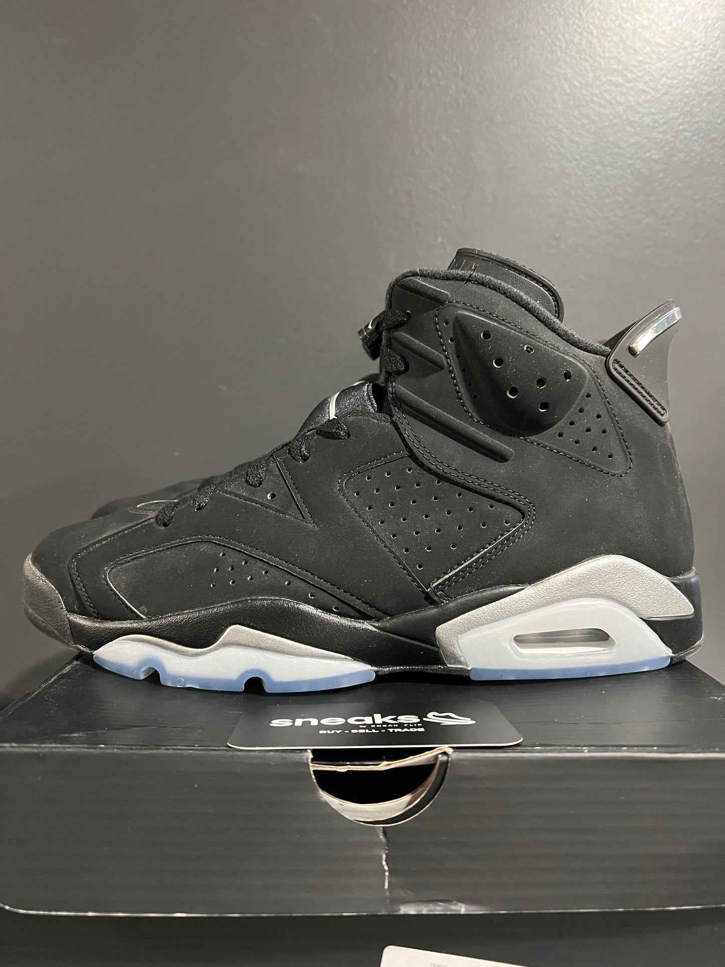 TRIED ON Air Jordan 6 Retro Chrome DX2836-001 SIZE 10.5M Damaged Box JY25-173
