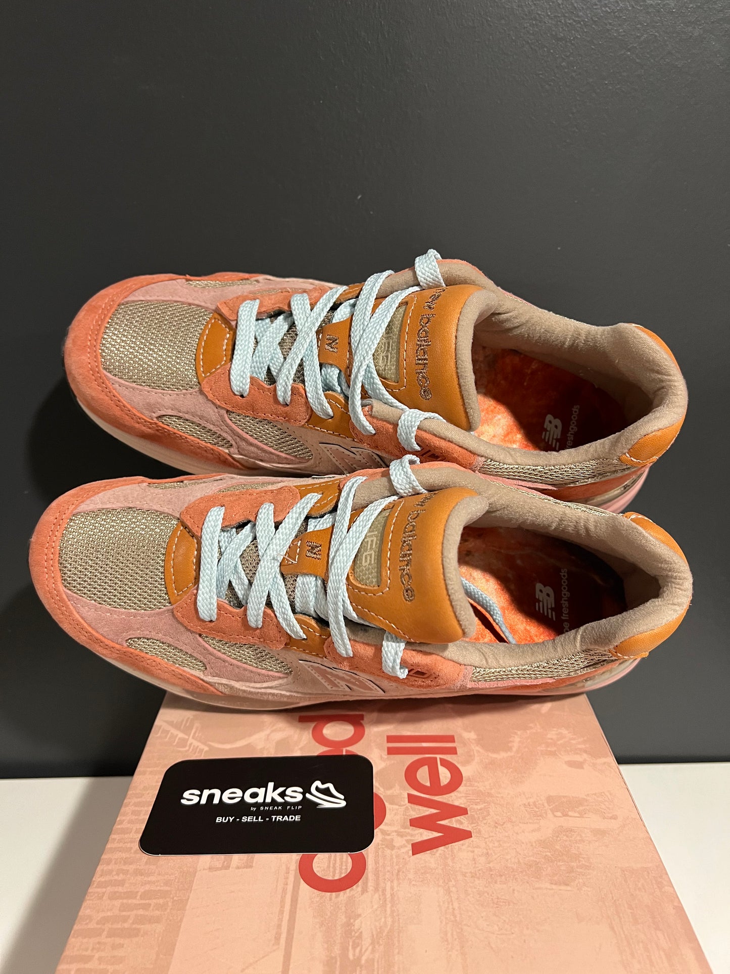 USED New Balance 992 Joe Freshgoods “Aged Well” U992JG1 SIZE 8M OG ALL JY25-274