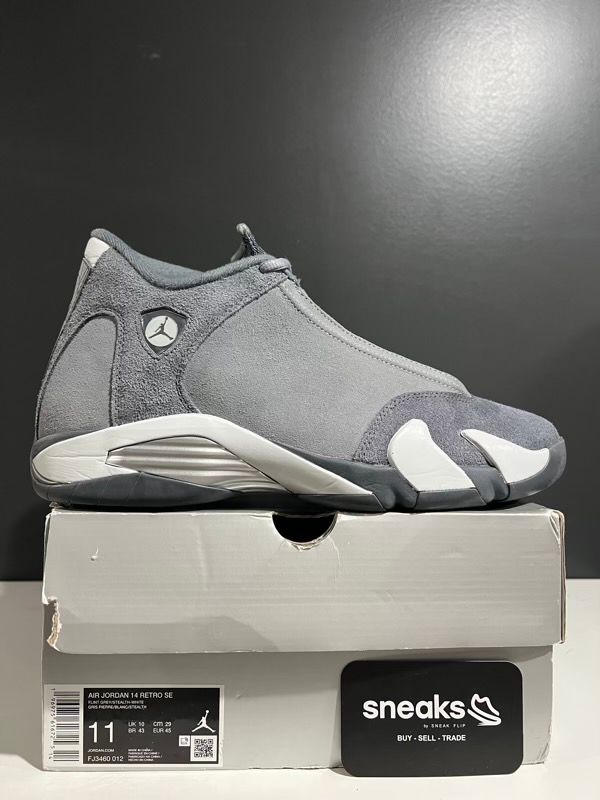 Jordan 14 Retro Flint Grey - Used