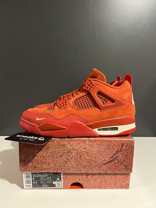 USED Air Jordan 4 Retro SP Nigel Sylvester Brick by Brick HF4340-800 SIZE 8M OG ALL AG25-117