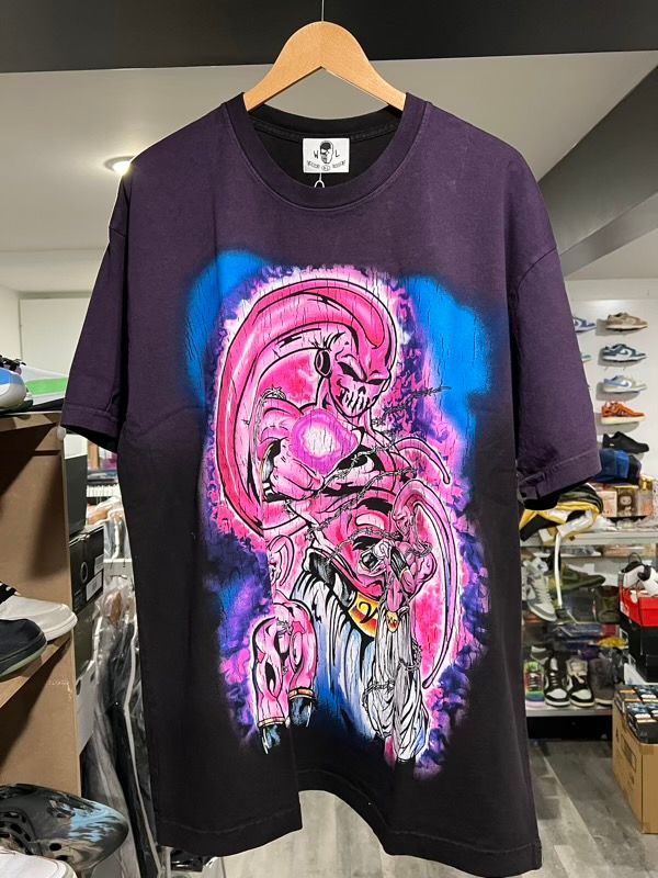 Warren Lotas T- Shirt Dragon Ball Z Pink Majin Buu