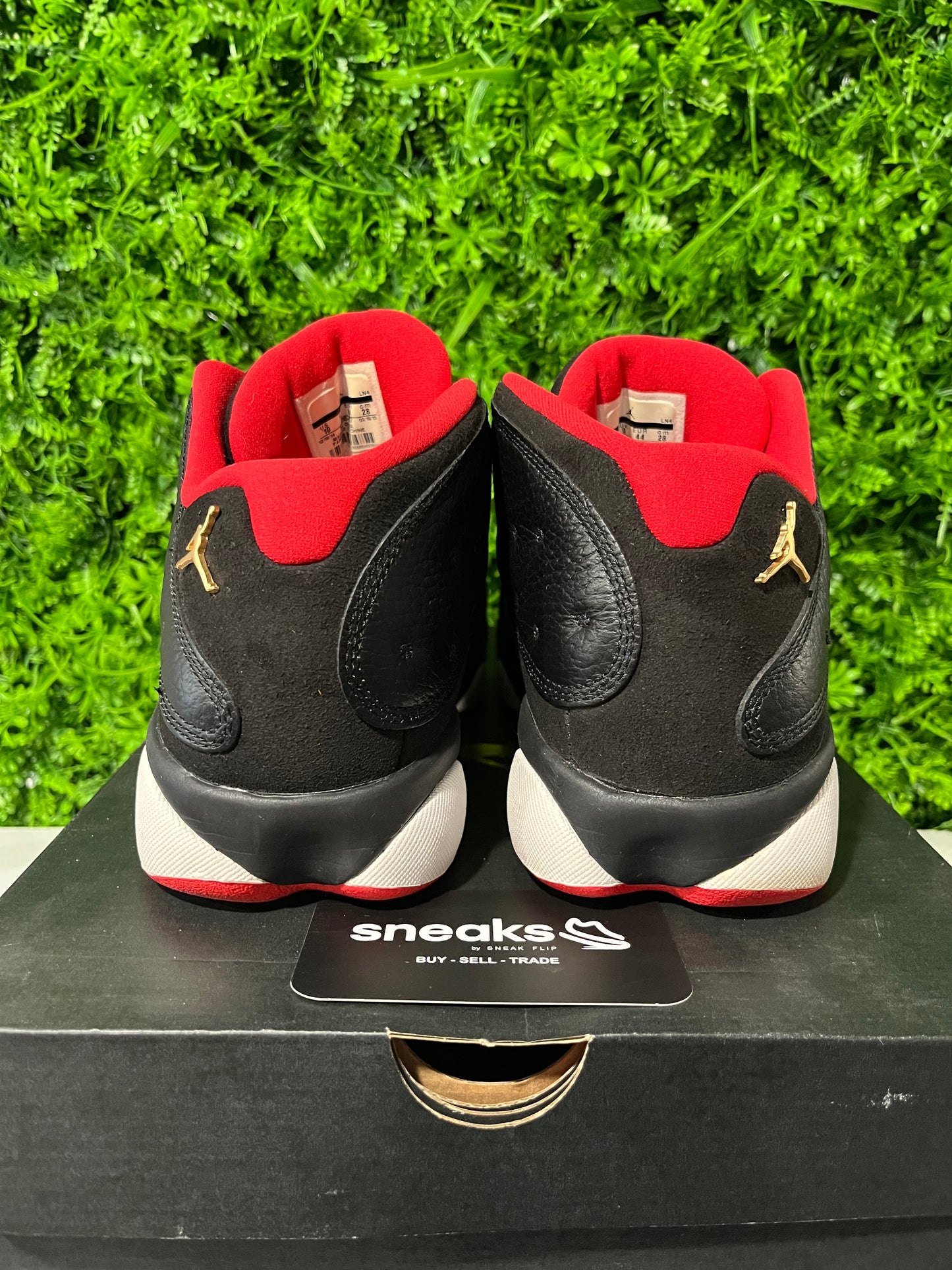 USED Air Jordan 13 Retro Low Bred 310810-027 SIZE 10M OG ALL