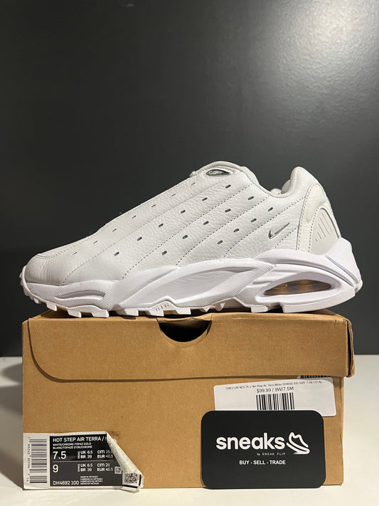 TRIED ON NOCTA x Hot Step Air Terra White DH4692-100 SIZE 7.5M OG ALL AG25-223