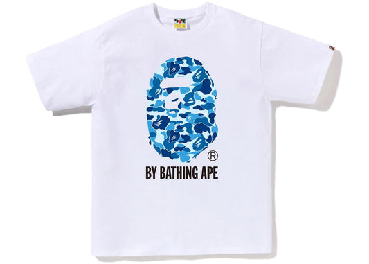 NEW BAPE ABC Camo By Bathing Ape Tee White/Blue