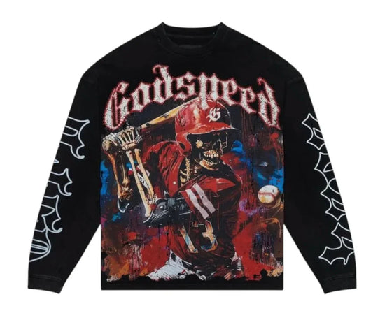 Godspeed Grandslam LS Black Wash