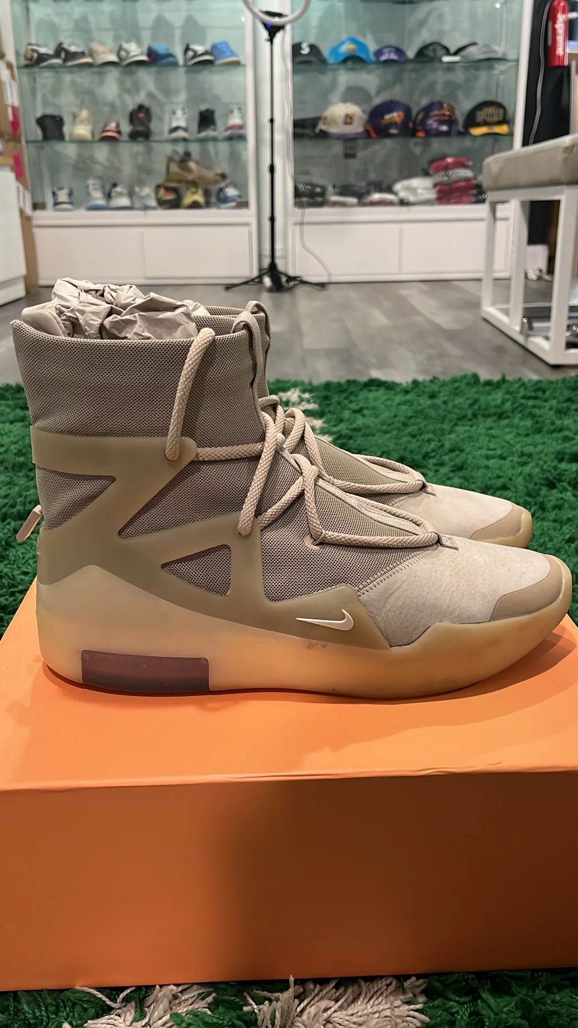 Nike Air Fear of God 1 Oatmeal - Used