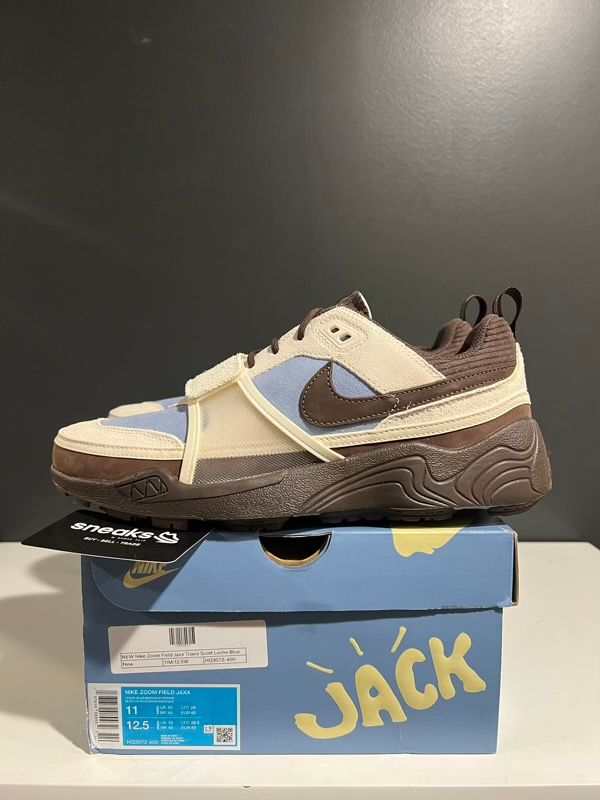 NEW SIZE 11M Nike Zoom Field Jaxx Travis Scott Leche Blue