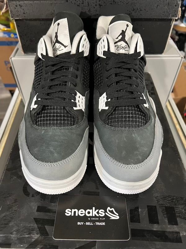 USED SIZE 12M Jordan 4 Retro Fear (2024) - Used