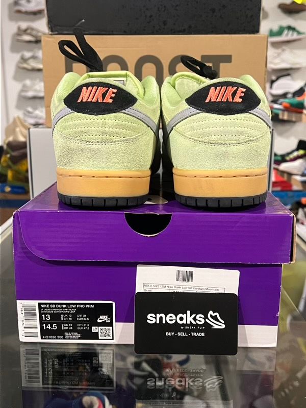 USED SIZE 13M Nike Dunk Low SB Verdugo Mountain - Used
