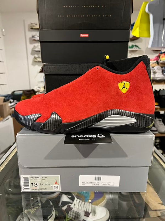 NEW SIZE 13M Jordan 14 Retro Ferrari (2025)