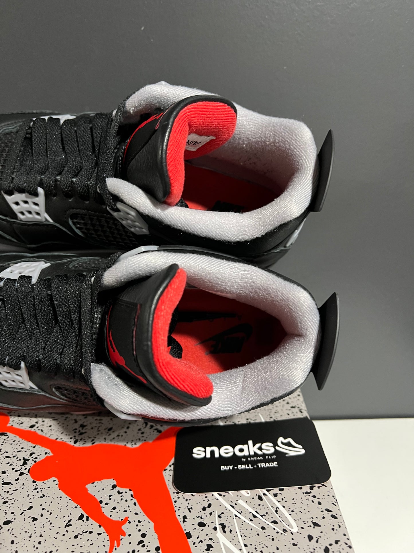 USED Air Jordan 4 Retro Bred Reimagined FV5029-006 SIZE 7.5M OG ALL AG25-380