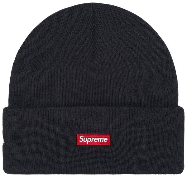 Supreme New Era Tribal S Logo Beanie Navy