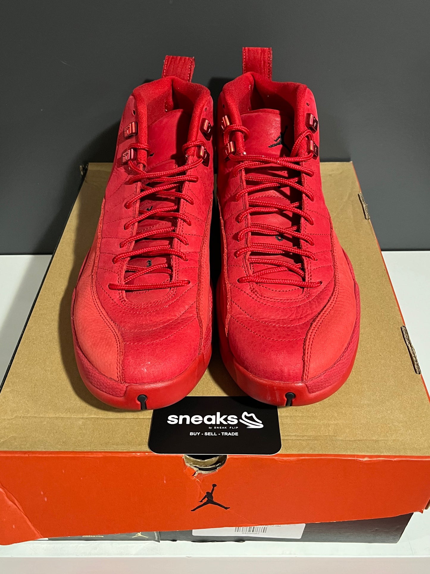 USED Air Jordan 12 Retro Gym Red 130690-601 SIZE 12.5M OG ALL JY25-141