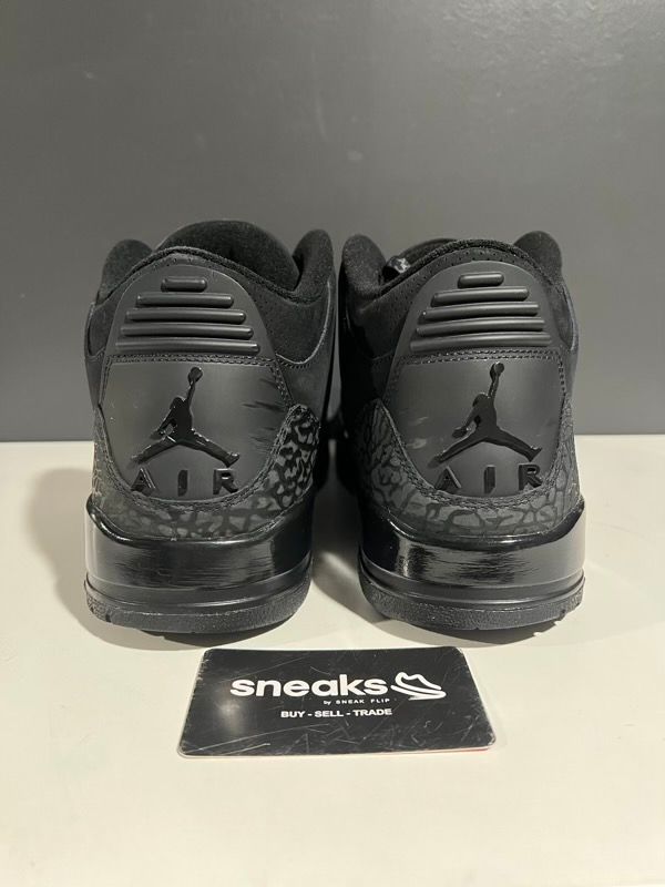 USED SIZE 11M Jordan 3 Retro Black Cat (2025) - USED NO BOX
